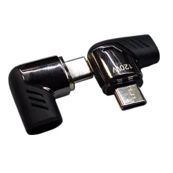 ADAPTER PRZEJŚCIÓWKA MAGNETYCZNA 120W USB C KĄTOWA ZŁĄCZE USB UNIWERSALNA